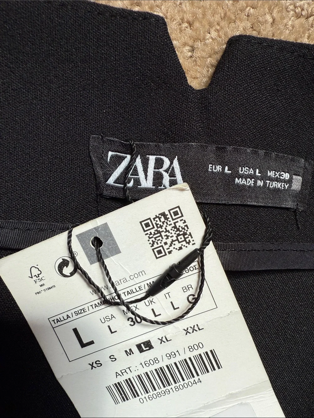 Zara High Waisted‎ Trousers